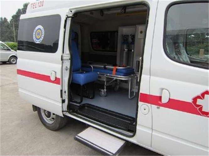 沁水救护车出租服务案例7